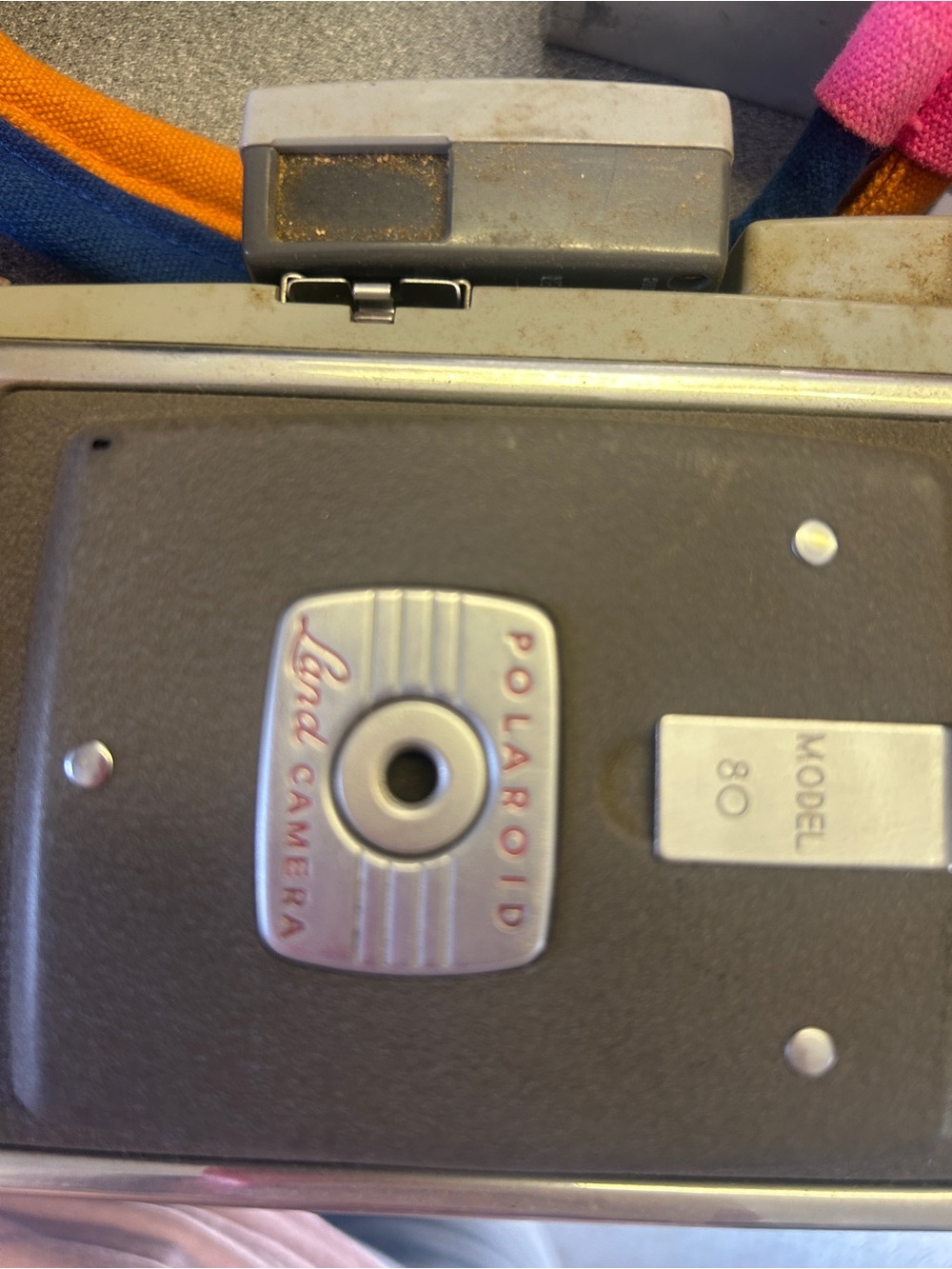 Vintage Polaroid Land Camera Model 80 Folding Instant Camera - Picture 4 of 7